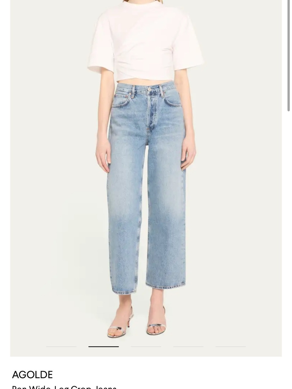Agolde Women's Straight Leg Jeans